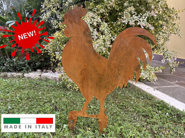 gallo-corten-animale-giardino-lamiera