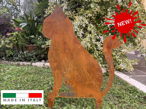 gatto-corten-animale-giardino-lamiera