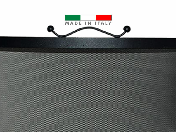 parascintille-moderno-curvo-camino-ferro-battuto
