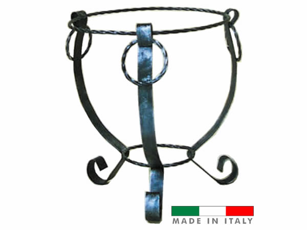 porta-ciotola-con-anelli-in-ferro-battuto
