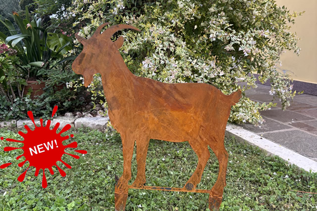 produzione-capretta-corten-animale-giardino-lamiera