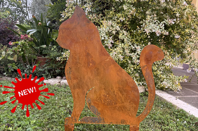 produzione-gatto-corten-animale-giardino-lamiera