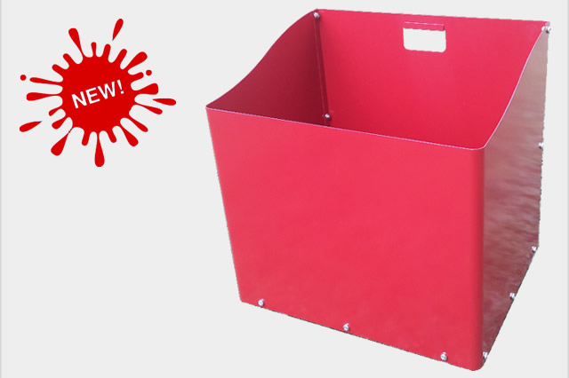 produzione-portalegna-moderno-rosso-con-ruote